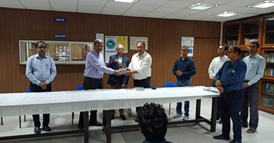 Academic book launch with faculty and professionals