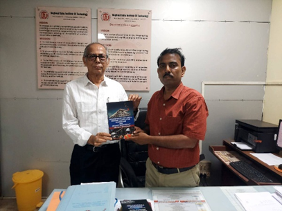 Book Launch at Meghnad Saha Institute of Technology, Kolkata — photograph 1