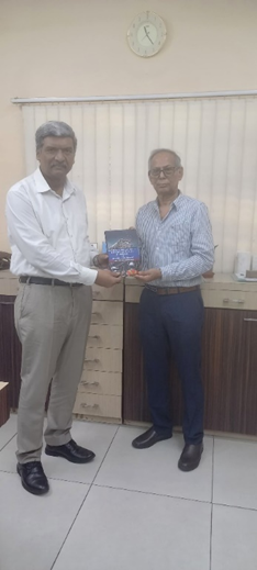 Academic Life: Book launching at OmDayal Group of Institutions